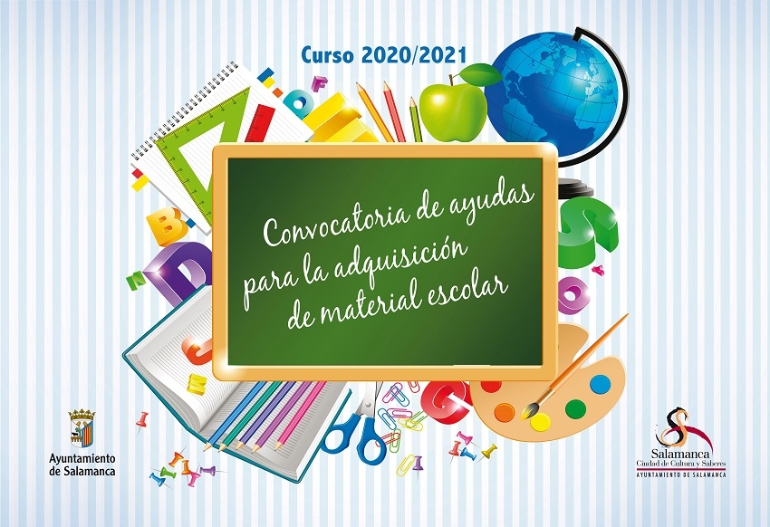 Convocatoria de ayudas para la adquisición de material escolar. Curso 2020/2021