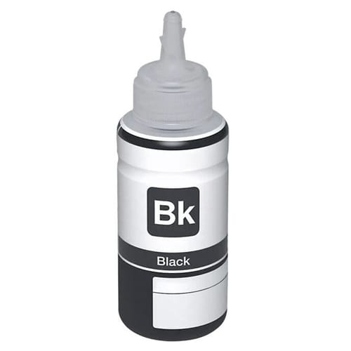 Iberjet ET6641-BK Botella de tinta negra, reemplaza a Epson ECOTANK de 100 ml, C13T664140