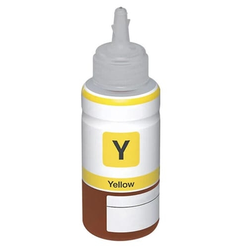Iberjet ET6644-Y Botella de tinta amarilla, reemplaza a Epson ECOTANK de 100 ml, C13T664440