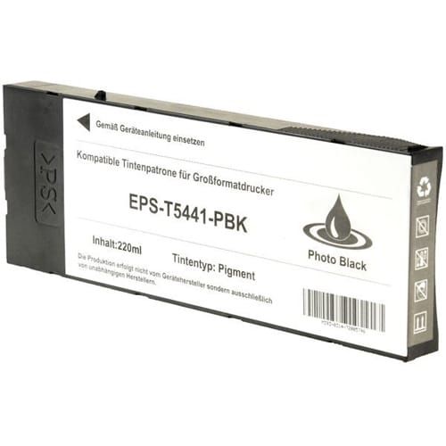 Iberjet EPS-T5441-PBK Cartucho de tinta negro foto, reemplaza a Epson C13T544100