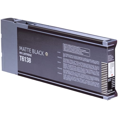 Iberjet T6138-BK Cartucho de tinta negro, reemplaza a Epson C13T613800
