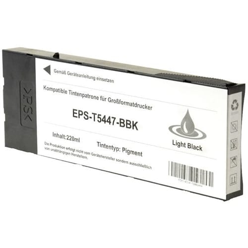 Iberjet EPS-T5447-BB Cartucho de tinta gris, reemplaza a Epson C13T544700