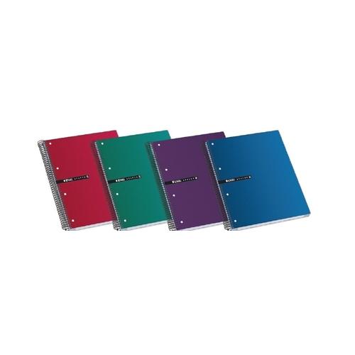 ENRI Cuaderno Enri Status tapas extraduras.160h A5+. Pack 4 und. Colores surtido - 100435751