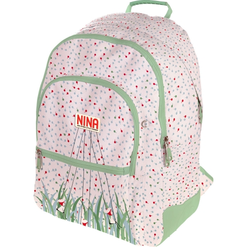 GRAFOPLAS 37500159. Mochila escolar Rubber Nina and other little things Nature