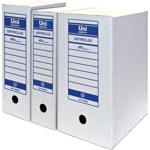 Unipapel 096580. Pack 50 cajas de archivo definitivo Definiclas