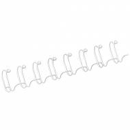 Fellowes 53215. Pack de 100 wires blancos 6 mm