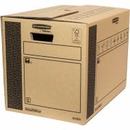 Fellowes 6206902. Pack 10 Cajas de Transporte y Mudanzas Cargo Box Extra Resistente (An 350 x Alt 370 x Prof 500 mm.)