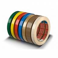 TESA 4204 Cinta de embalaje adhesiva de PVC, 9 mm x 66 m. Colores