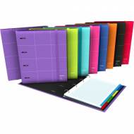 GRAFOPLAS 88102910. Pack 2 CarpeBook A4 Unequal Grid color negro