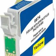 Iberjet ET0874. Cartucho de tinta amarillo, reemplaza a Epson C13T08744010