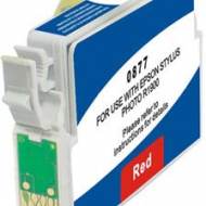 Iberjet ET0877. Cartucho de tinta rojo, reemplaza a Epson C13T08774020