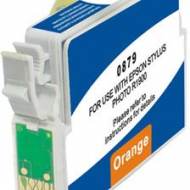 Iberjet ET0879. Cartucho de tinta naranja, reemplaza a Epson C13T08794020