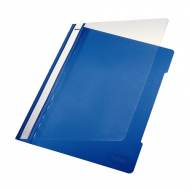 Leitz 41910035 Pack 25 dossiers Fastener PVC azul con tarjetero
