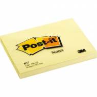 POST-IT Notas adhesivas 100h Amarillo 76x102mm - FT500072846