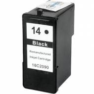 Iberjet L14. Cartucho de tinta negro, reemplaza a Lexmark 18C2090E nº 14