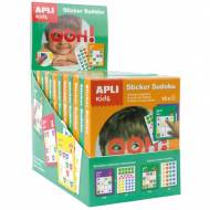 APLI 14816. Juego Sticker Sudoku (12 unidades)