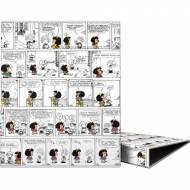 GRAFOPLAS 88141971. Pack 2 carpetas de anillas 25 mm. A4 Mafalda Comic