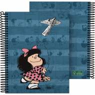GRAFOPLÁS 16512637. Cuaderno tapa dura A5, 90 hojas, Mafalda Avión