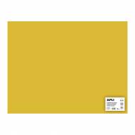 APLI 16506. Pack 25 hojas cartulina 50 x 65 cm Color amarillo oro