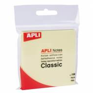 APLI 11698. Notas adhesivas Classic 100 hojas (75 x 75)