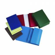 FABRISA Carpeta de gomas con lomo extensible A4. Color Azul - 0042G000K15