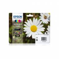 EPSON Cartuchos Inyección T1816 Negro/Cyan/Magenta/Amarillo Multipack 4 Blister - C13T18164010