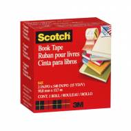 Scotch 845 book tape Cinta adhesiva para libros - 50,8 mm x 13,7 mt.
