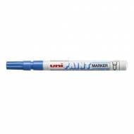 UNI-BALL PX-21 azul claro. Marcador permanente con punta cónica. Trazo 0.8 - 1.2 mm.