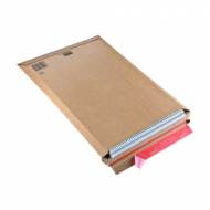 COLOMPAC Pack de 20 bolsas de cartón (340 x 500 x 50 mm). Color marrón - CP01008