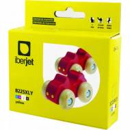 Iberjet B225XLY. Cartucho de tinta amarillo, reemplaza a Brother LC225XLY