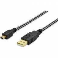 EDNET Cable USB 2.0 A-MINI B. Medida 1,8 m. - 84184