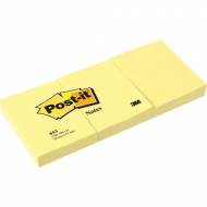 POST-IT Notas adhesivas. Pack 12 blocs 100h Amarillo 38x51mm - FT510058488