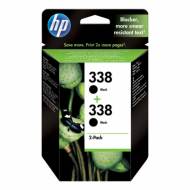 HP 338 - Cartuchos Inyección Nº 338 + 338 Negro Pack de 2 - CB331EE