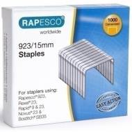 RAPESCO 1239 Grapas galvanizadas 923/15 mm - Caja 1.000 unidades