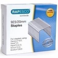 RAPESCO 1241 Grapas galvanizadas 923/20 mm - Caja 1.000 unidades