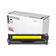 Iberjet H532C. Cartucho de tóner compatible, reemplaza a HP 304A - CC532A / Canon 718Y - 2659B002