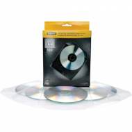Fellowes 9831201. Pack de 100 sobres plástico CDS transparentes
