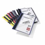 DURABLE 2200 Dossiers con clip Duraclip 30 A4. Capacidad 30 hojas. Colores