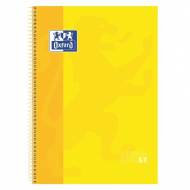 Oxford 100430200 Cuaderno School Europeanbook 1 tapa forrada 80 hojas amarillo