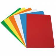 GRAFOPLAS 00077551. Pack 100 subcarpetas Folio de 180 gr. Color rojo