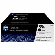 HP 85A - Toner Laser original Nº 85 A Negro, pack 2 - CE285AD