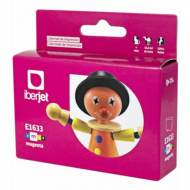 Iberjet E1633. Cartucho de tinta magenta, reemplaza a Epson C13T16334010 / C13T16234010.