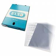 ELBA Fundas multitaladro - Caja 100 ud A4 11 taladros 105 micras cristal - 400068882