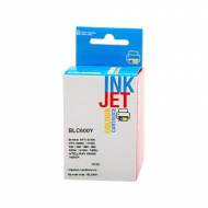 Iberjet BLC600Y. Cartucho de tinta amarillo, reemplaza a Brother LC600Y