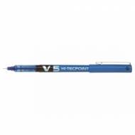 PILOT BX-V5-L. Bolígrafo roller de tinta líquida color azul V-5. Trazo 0.3 mm.