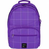 GRAFOPLAS 37502335. Mochila escolar Hunter Unequal Grid violeta