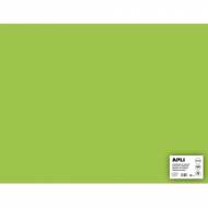 APLI 14257. Pack 25 hojas cartulina 50 x 65 cm Color verde claro