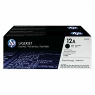 HP 12A - Toner Laser original Nº 12 A Negro Pack 2 - Q2612AD