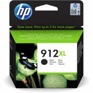 HP 912XL - Cartucho Inyección Nº 912 Negro - 3YL84AE