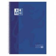 Oxford 100430197 Cuaderno School Europeanbook 1 tapa forrada 80 hojas azul